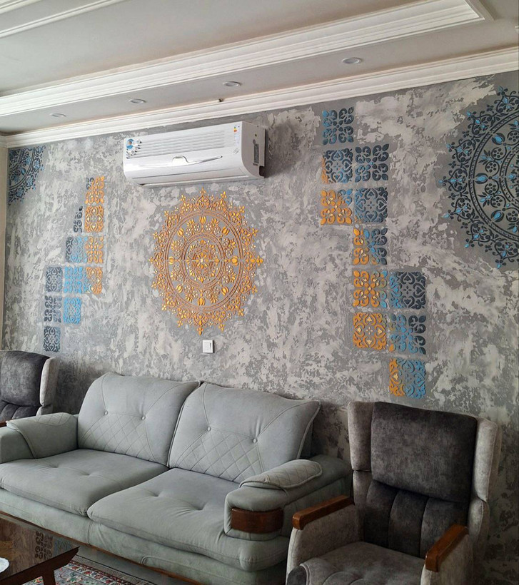پوشش نمای داخلی و خارجی ساختمانی مدل مینرال ماله ای کد 217 وزن 25 کیلوگرم